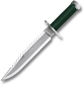 Sleek and Modern Knife Block Design PNG