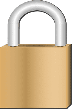 Secure Your Future with a Sturdy Lock PNG