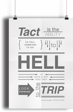 Stylish Notebook of Tact and Trip Insights PNG