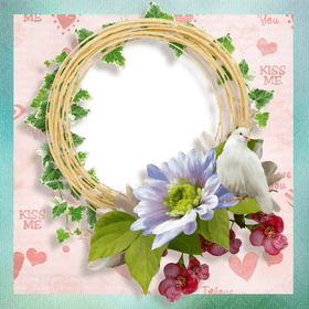 Nature's Embrace A Love Picture Frame PNG