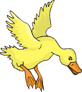 Adventurous Rubber Duck in Flight PNG