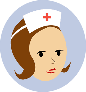 Nurse with Caring Heart and Healing Hands PNG