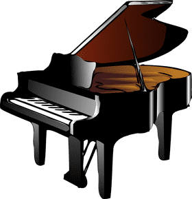 Elegant Melodies of the Piano PNG