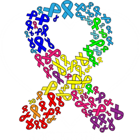 Unified Ribbons of Hope and Solidarity PNG