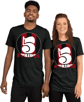 Five Strides Graphic Cloth Tees for All PNG