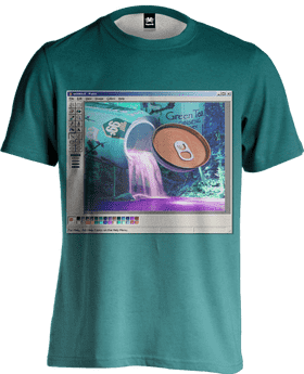 Digital Dreamscape Waterfall Essence Unleashed PNG