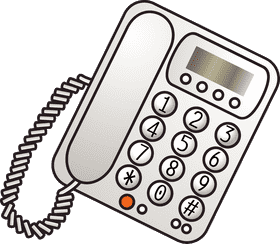 Classic Charm of a Retro Telephone PNG
