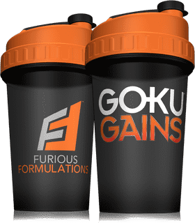 Furious Formulations Protein Shaker for Goku Gains PNG