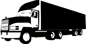 Streamlined Delivery Truck for Efficient Transport PNG