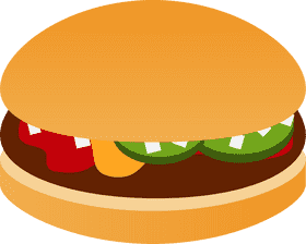 Ultimate Classic Burger Delight PNG