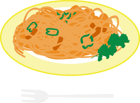 Delicious Pasta Bowl with Fresh Ingredients PNG