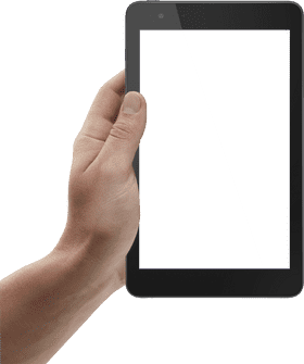 Handheld Tablet for Modern Connectivity PNG