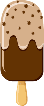 Chocolate Delight Ice Cream Bar PNG