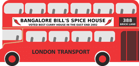 Spice House on Wheels The Curry Bus PNG