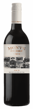 Monte Creek Ranch Foch Wine Bottle PNG