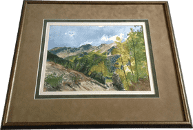 Digital Photo Frame for Captivating Nature Scenes PNG