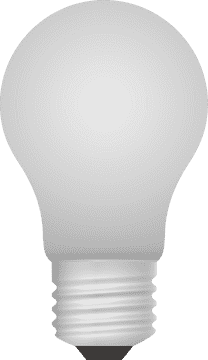 Illuminating Ideas with a Light Bulb PNG