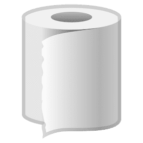 Rolled Paper Sheet for Easy Dispensing PNG