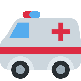Emergency Response Ambulance for Medical Aid PNG