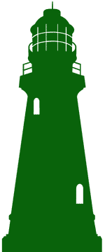 Emerald Beacon The Guiding Lighthouse PNG
