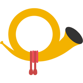 Vibrant Celebration with the Party Horn PNG