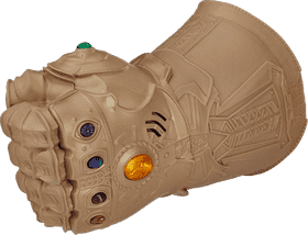Infinity Symbol in a Powerful Glove PNG