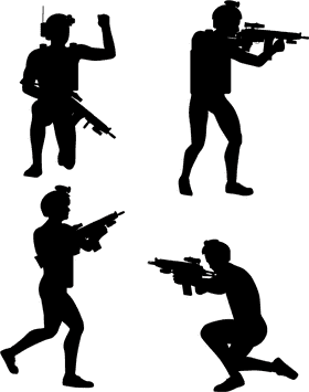 Police Unit in Action Safety and Service PNG