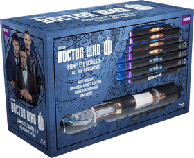 Doctor Who Ultimate Collector's Box Set PNG