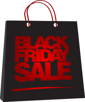 Black Friday Deals Bag PNG