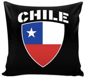 Chilean Flag Inspired Pillow Cushion PNG