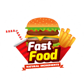 Fast Food Tasty Delights with Natural Ingredients PNG