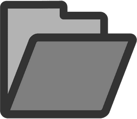 Secure Document Storage Folder PNG