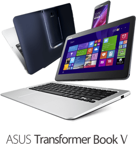 Transformative Tablet with Laptop Functionality PNG