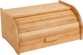 Elegant Bamboo Storage Box for Organized Space PNG