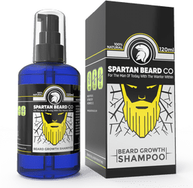 Spartan Beard Growth Shampoo for the Modern Warrior PNG