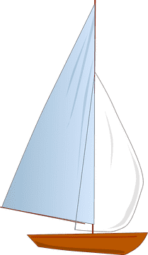 Sailing Ferry Boat Adventure on the Waves PNG