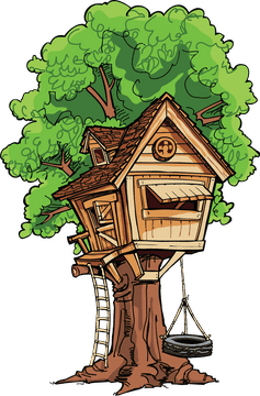 Treehouse Wonderland A Nest Among the Leaves PNG