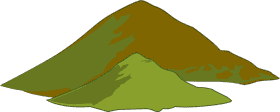 Whispering Green Mountain Peaks PNG