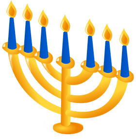Hanukkah Lights Celebrating the Festival of Lights PNG