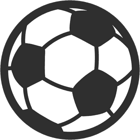 Classic Soccer Match Ball Design PNG