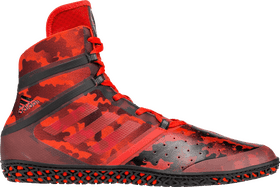 Red Camo Performance Basketball Shoe PNG