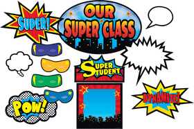 Superhero Classroom Adventure Honoring Our Super Students! PNG