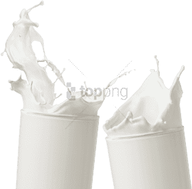 Milk Carton Splash Pure Dairy Delight PNG