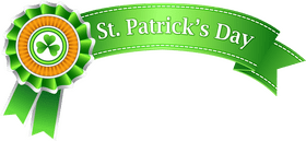 St Patrick's Day Celebration Banner PNG