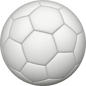 Classic Soccer Ball Design PNG