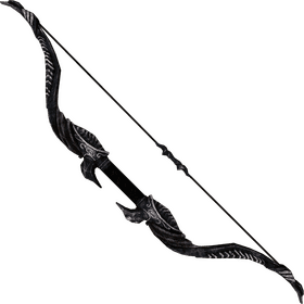 Elegant Shadow Bow of the Night Hunter PNG