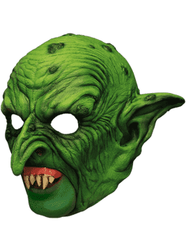 Fantasy Goblin with Oxygen Mask Design PNG