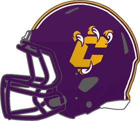 Purple Prowlers School Spirit Helmet PNG