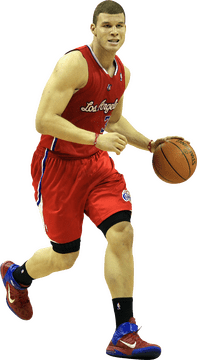 Basketball Superstar in Action PNG