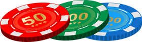 Casino Roulette Chip Challenge PNG